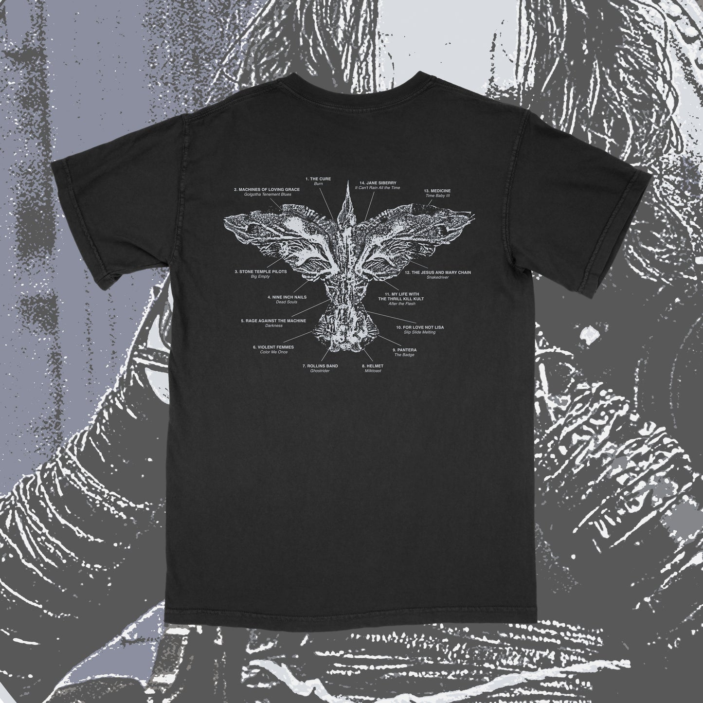 CROW SOUNDTRACK T-SHIRT