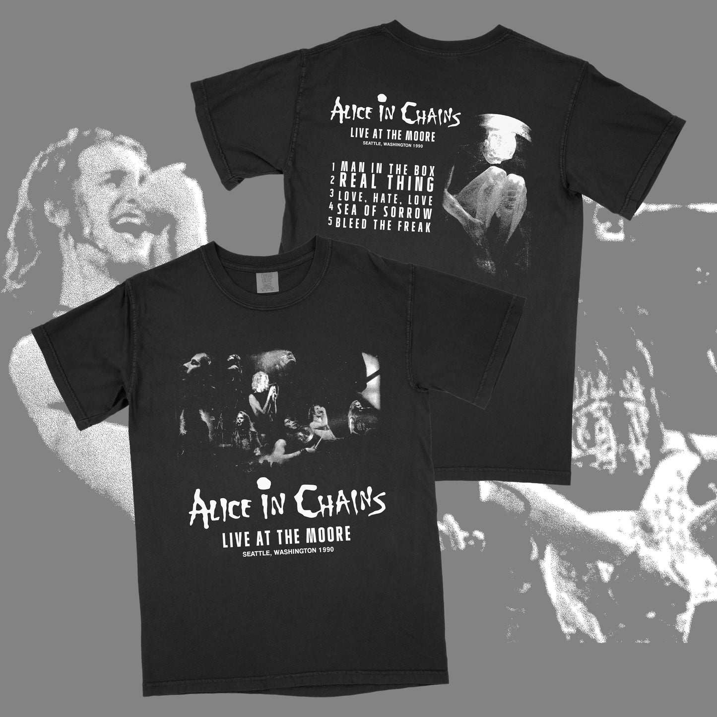 AiC LIVE AT THE MOORE T-SHIRT *PRE-ORDER*