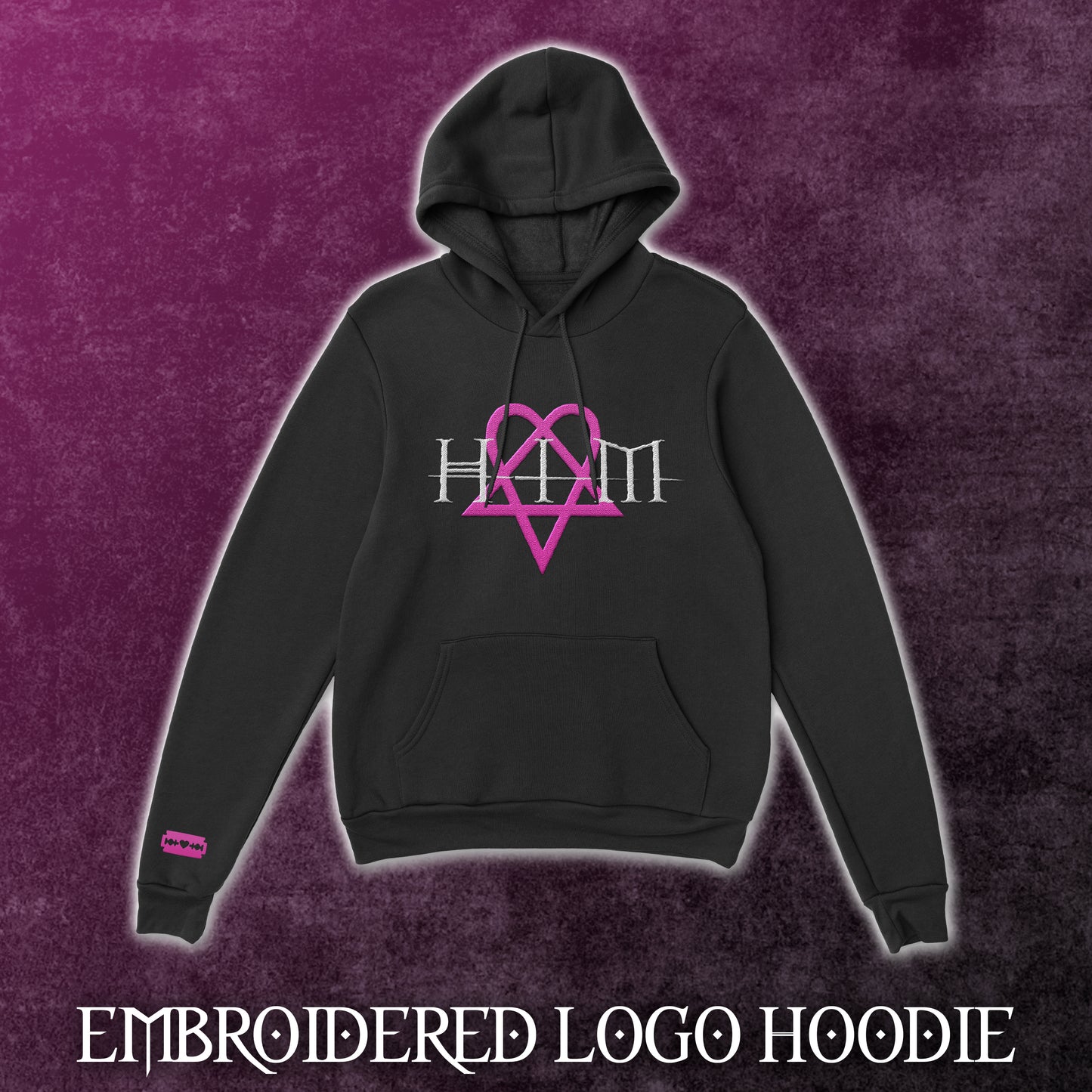 RAZORBLADE ROMANCE EMBROIDERED HOODIE *Pre-order*