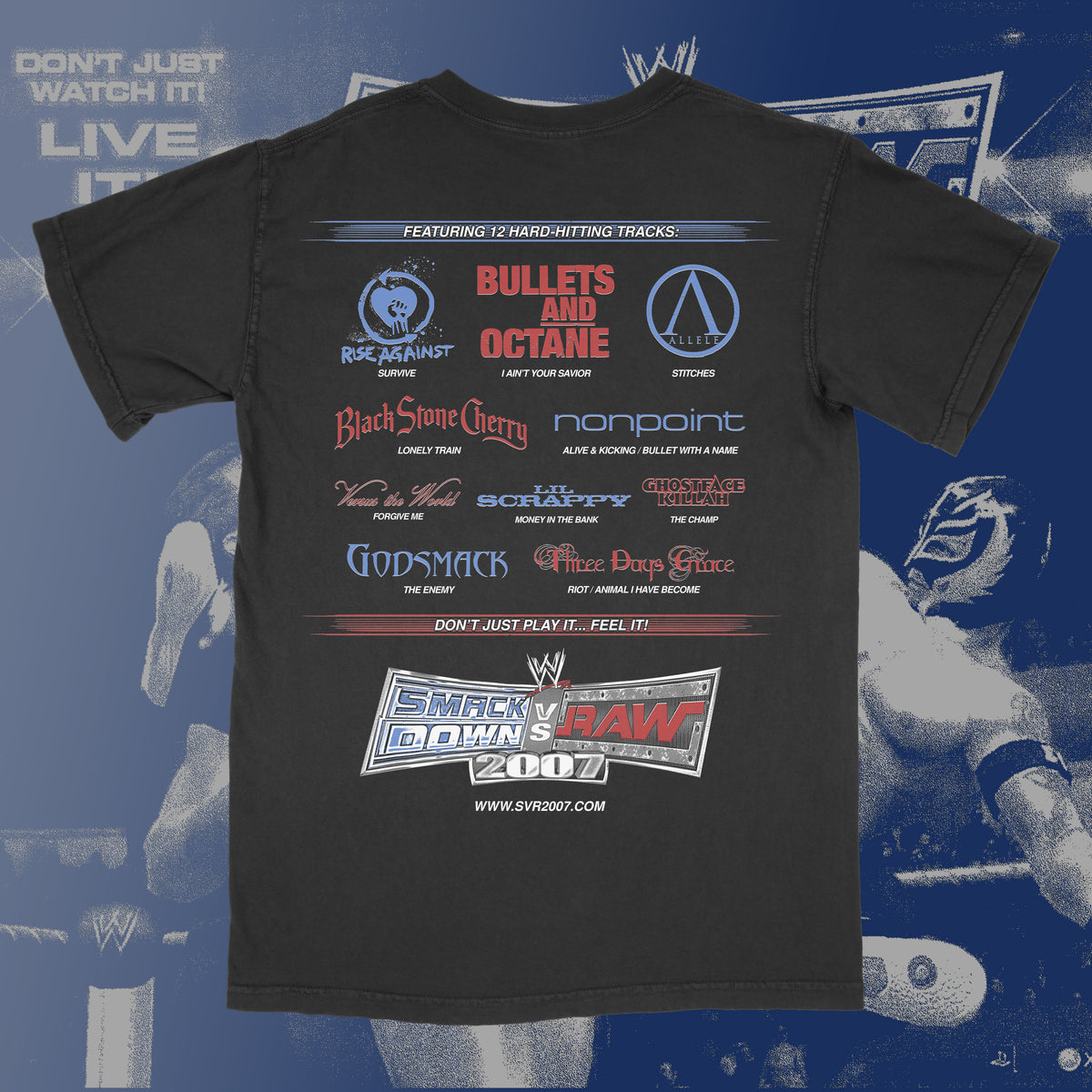 SvR07 SOUNDTRACK T-SHIRT (REPRINT)