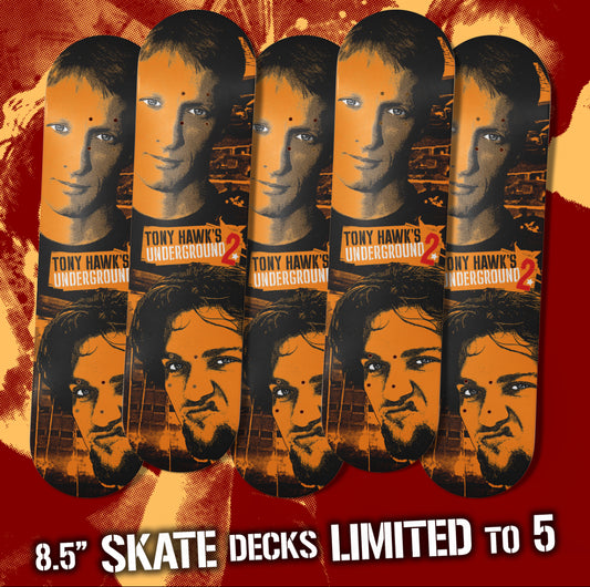 THUG2 8.5" SKATE DECK *LIMITED TO 5*