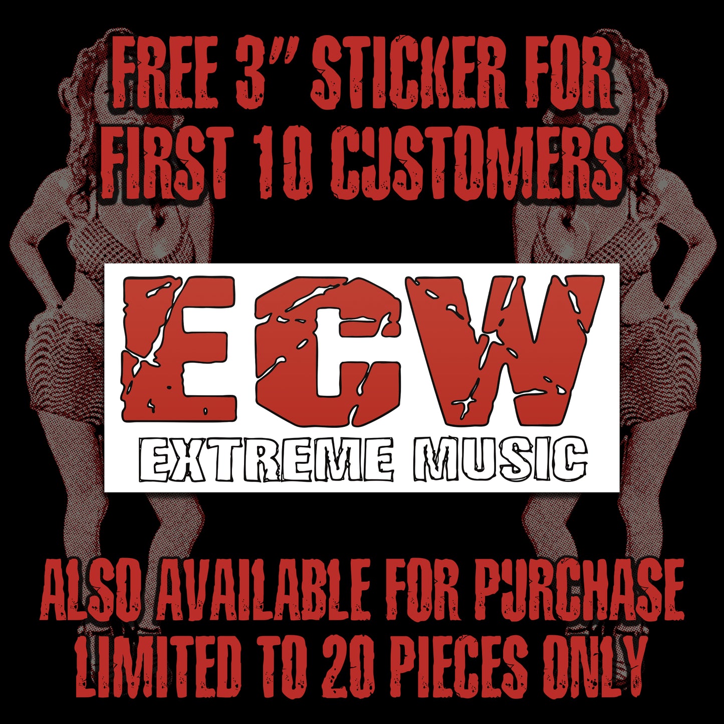 EXTREME MUSIC 3” STICKER