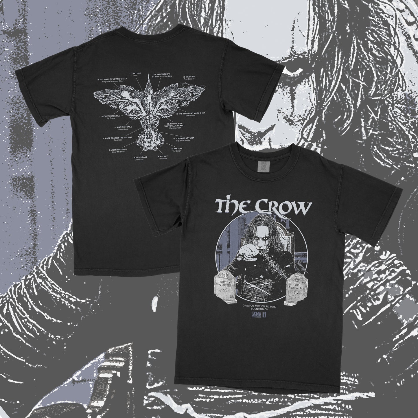 CROW SOUNDTRACK T-SHIRT