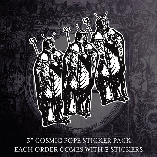 COSMIC POPE Sticker Pack