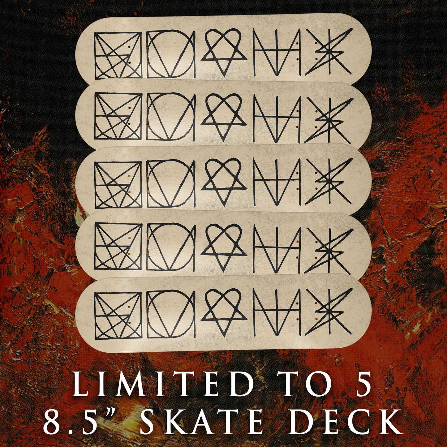 VD 8.5” SKATE DECK