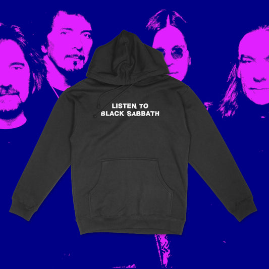 LISTEN TO BLOODY SABBATH HOODIE *PRE-ORDER*