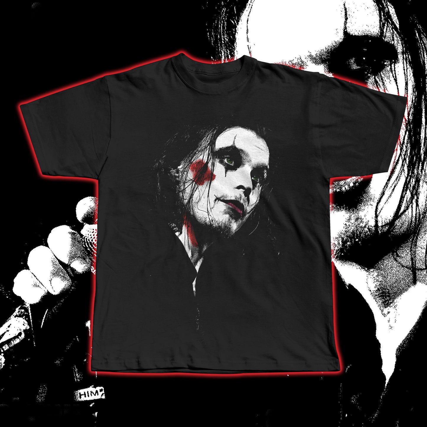 HIM x THE CROW SHIRT